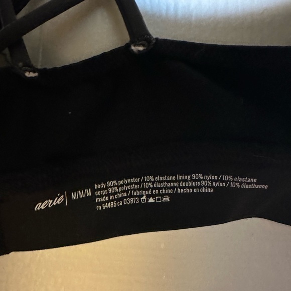 Aerie Black Sports Bra - Picture 2 of 2